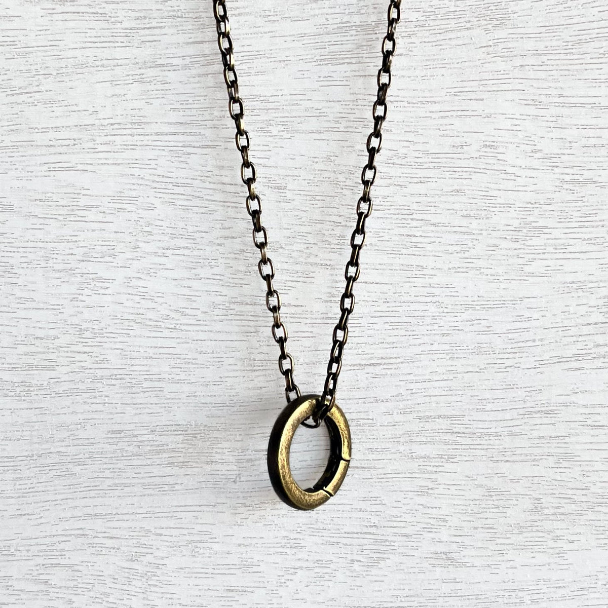 Le Monde Brass Ring Pendant SOULZA AUSTRALIA