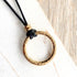 Contemporary Gold Ring Necklace - SOULZA AUSTRALIA