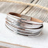Metallic Silver Wrap Bracelet - SOULZA AUSTRALIA
