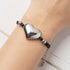 Contemporary Silver Heart Bracelet - SOULZA AUSTRALIA