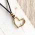 Contemporary Gold Heart Necklace - SOULZA AUSTRALIA