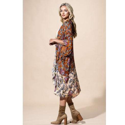 The Wild Rose Soulza Bohemia Kimono