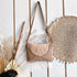 Blush Boho Flower Crescent Crossbody Bag - SOULZA AUSTRALIA
