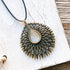 Boho Brass Array Cord Pendant - SOULZA AUSTRALIA