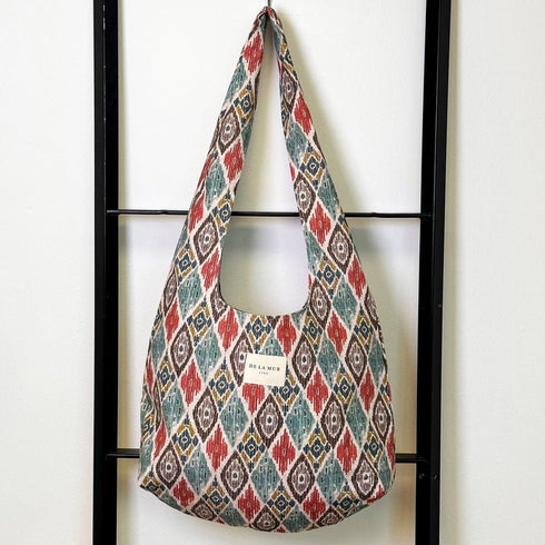 Bright Tile Jacquard Sling Bag - SOULZA AUSTRALIA