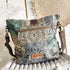 Fleur Boho Leather n Canvas Bag - SOULZA AUSTRALIA