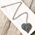 Boho Silver Heart Chain Pendant - SOULZA AUSTRALIA
