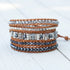 Labrodrite Stone Handmade Wrap Bracelet - SOULZA AUSTRALIA