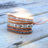 Labrodrite Stone Handmade Wrap Bracelet - SOULZA AUSTRALIA