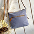 Bloom Boho Leather & Canvas Crossbody Bag - SOULZA AUSTRALIA