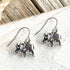 Silver Elephant Boho Earrings