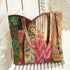 Fusion Green Stitch/Pink Tote Bag