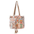 Wild Blossom Cotton & Leather Bucket Bag