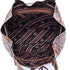Wild Blossom Cotton & Leather Bucket Bag