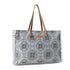 Grey Mosiac Weekender Overnight Bag