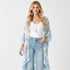 Blue n Purple Mandala Kimono - SOULZA AUSTRALIA