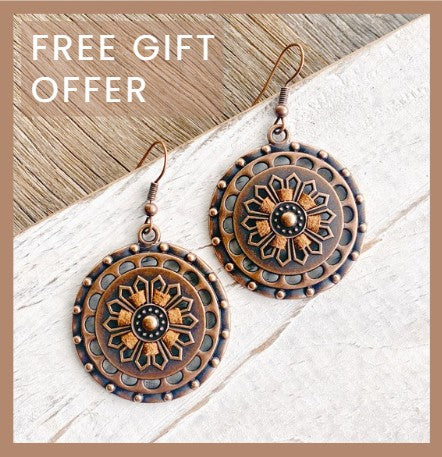 FREE Bonus Earrings with Bag Purchase! Limited Time Only!