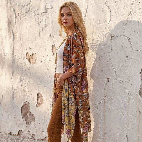 The Wild Rose Soulza Bohemia Kimono