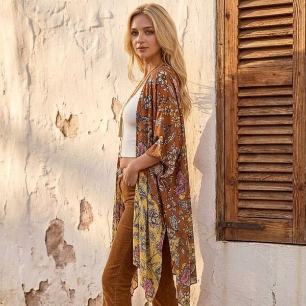 The Wild Rose Soulza Bohemia Kimono