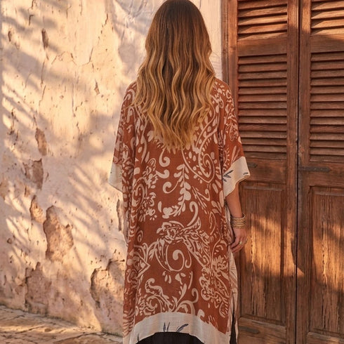Rust Havana Soulza Bohemia Kimono