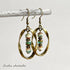 Ocean Reef Twisted Antique Bronze Earrings - Handmade by Soulza - SOULZA AUSTRALIA