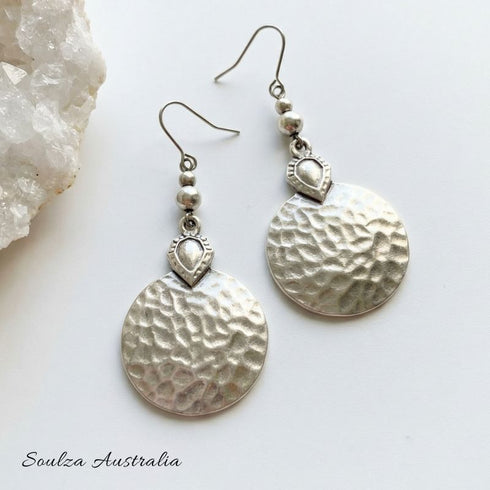 Cleopatra Antique Silver Alloy Circlets - Handmade by Soulza - SOULZA AUSTRALIA