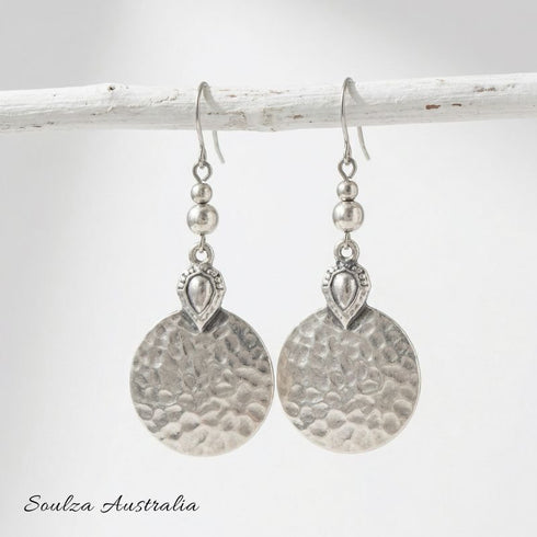 Cleopatra Antique Silver Alloy Circlets - Handmade by Soulza - SOULZA AUSTRALIA