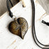 Boho Vintage Antique Bronze Heart Pendant - SOULZA AUSTRALIA