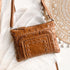 Chestnut Tan Stitch n Stud Crossbody Bag - SOULZA AUSTRALIA