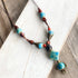 Rustica Multicolour Bead Pendant Necklace - SOULZA AUSTRALIA
