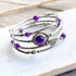 Amethyst Multilayer Boho Wrap Bracelet - SOULZA AUSTRALIA
