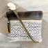 Mocha Boho Leather & Canvas Crossbody Bag - SOULZA AUSTRALIA