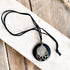 Black & Silver Teardrop Medallion Pendant - SOULZA AUSTRALIA