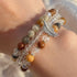 Crystal & Soft Amazonite Stone Bracelet Set - SOULZA AUSTRALIA