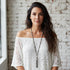Silver Ball n Tassel Pendant - SOULZA AUSTRALIA