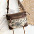 Charlotte Vine Leather & Canvas Crossbody Bag - SOULZA AUSTRALIA