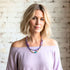 Pink n Lilac Boho Chic Bead Necklace - SOULZA AUSTRALIA