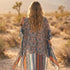 Indigo Flame Soulza Bohemia Kimono