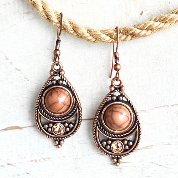 Copper Bohemian Earrings - SOULZA AUSTRALIA