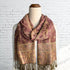 Pink n Gold Paisley Pashmina Scarf - SOULZA AUSTRALIA