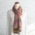 Pink Mix Paisley Pashmina Scarf - SOULZA AUSTRALIA