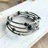 Green Turquoise Multilayer Boho Wrap Bracelet - SOULZA AUSTRALIA