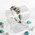 Geometric Ivory Green Adjustable Bracelet - SOULZA AUSTRALIA