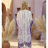 Purple and Lilac Boho Fabric Kimono - SOULZA AUSTRALIA