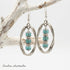 Ice Blizzard Twisted Silver Earrings - Handmade by Soulza