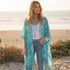 Turquoise Sky Bohemia Kimono