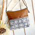 Bloom Boho Leather & Canvas Crossbody Bag - SOULZA AUSTRALIA