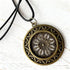 Boho Vintage Antique Bronze Medallion Pendant - SOULZA AUSTRALIA