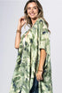 Splash of Green Boho Kimono