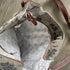 Forest Flower Boho Canvas & Leather Trim Bag